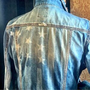 American Flag Roper Jean Jacket
